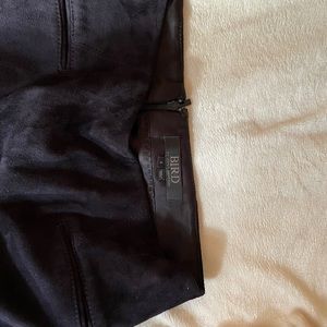 BIRD, by Juicy Couture, suede black mini skirt